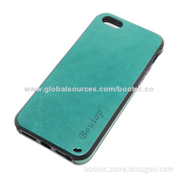 PU protective case for iPhone 5S from OEM factory
